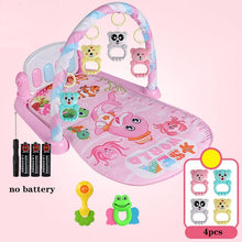 Load image into Gallery viewer, Baby Play Mat 3 in 1Baby Gym Toys Soft Lighting Rattles Musical Toys For Babies Educational Toys Play Piano Gym Baby Gifts