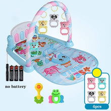 Load image into Gallery viewer, Baby Play Mat 3 in 1Baby Gym Toys Soft Lighting Rattles Musical Toys For Babies Educational Toys Play Piano Gym Baby Gifts