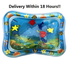 Load image into Gallery viewer, Hot! 18 Designs Baby Kids Water Play Mat Inflatable Infant Tummy Time Playmat Toddler for Baby Fun Activity Play Center Dropship
