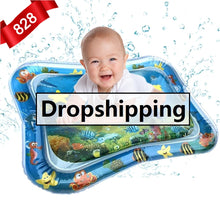 Load image into Gallery viewer, Hot! 18 Designs Baby Kids Water Play Mat Inflatable Infant Tummy Time Playmat Toddler for Baby Fun Activity Play Center Dropship