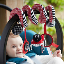 Load image into Gallery viewer, Soft Infant Crib Bed Stroller Toy Spiral Baby Toy For Newborns Car Seat Educational Rattles Baby Towel baby Toys 0-12 months
