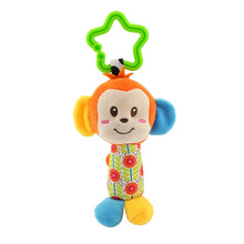 Load image into Gallery viewer, Baby Rattles Toys Stroller Hanging Soft Toy Cute Animal Doll Baby Crib Bed Hanging Bells Toys Elephant Rabbit Dog