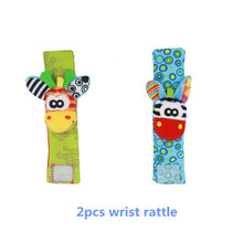 Load image into Gallery viewer, Infant Baby Kids Socks rattle toys Wrist Rattle and Foot Socks 0~24 Months 20% off