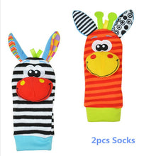Load image into Gallery viewer, Infant Baby Kids Socks rattle toys Wrist Rattle and Foot Socks 0~24 Months 20% off