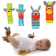 Load image into Gallery viewer, Infant Baby Kids Socks rattle toys Wrist Rattle and Foot Socks 0~24 Months 20% off