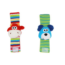Load image into Gallery viewer, Infant Baby Kids Socks rattle toys Wrist Rattle and Foot Socks 0~24 Months 20% off