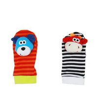 Load image into Gallery viewer, Infant Baby Kids Socks rattle toys Wrist Rattle and Foot Socks 0~24 Months 20% off