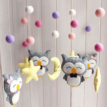 Load image into Gallery viewer, Baby Crib Holder Rattles Bracket Set Clockwork Music Box DIY Bed Bell Material Package Toy Pregnant Mom Handmade Toys For Baby